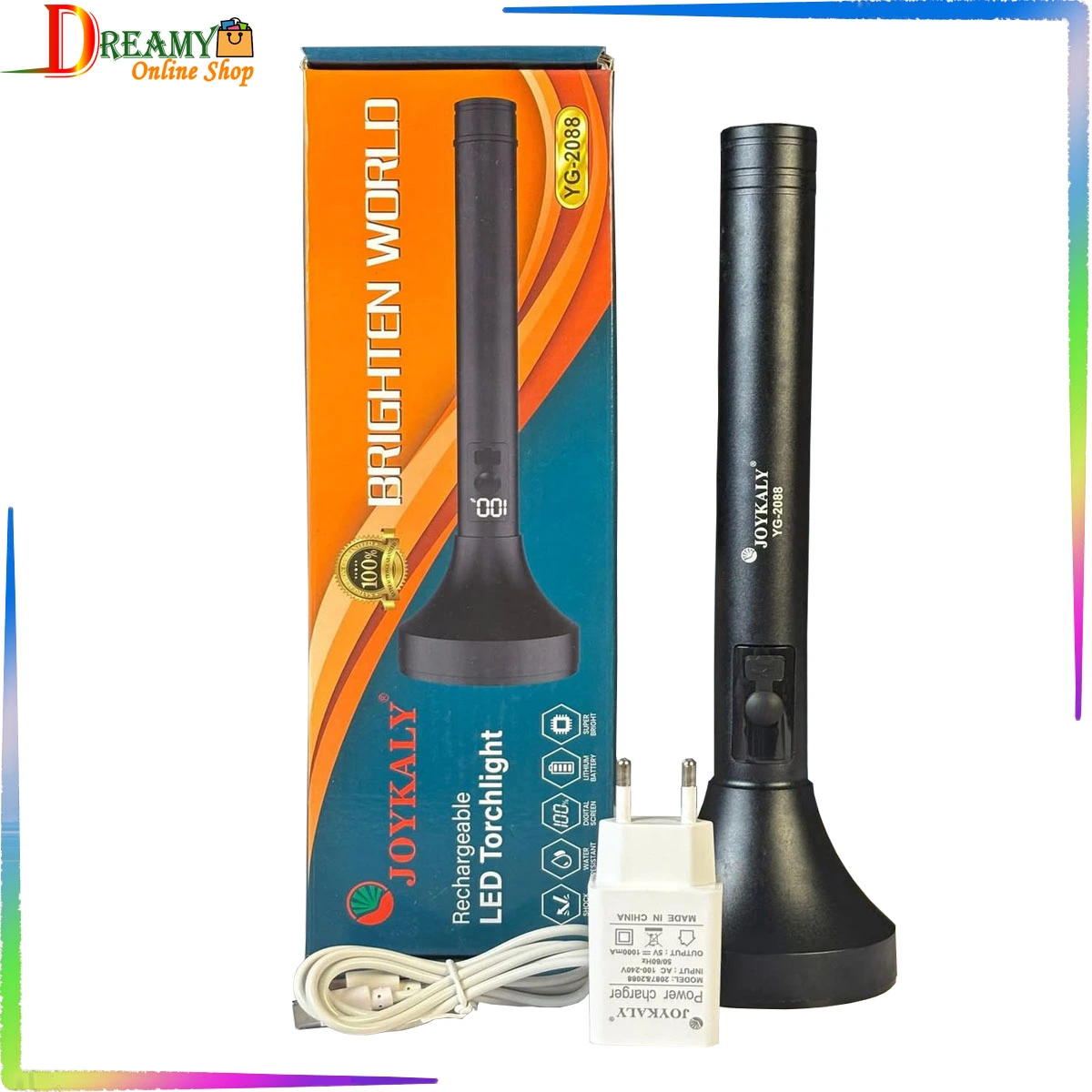 joykali yg-2088 Joykali YG-2088 Rechargeable LED Touchlight - Image 1