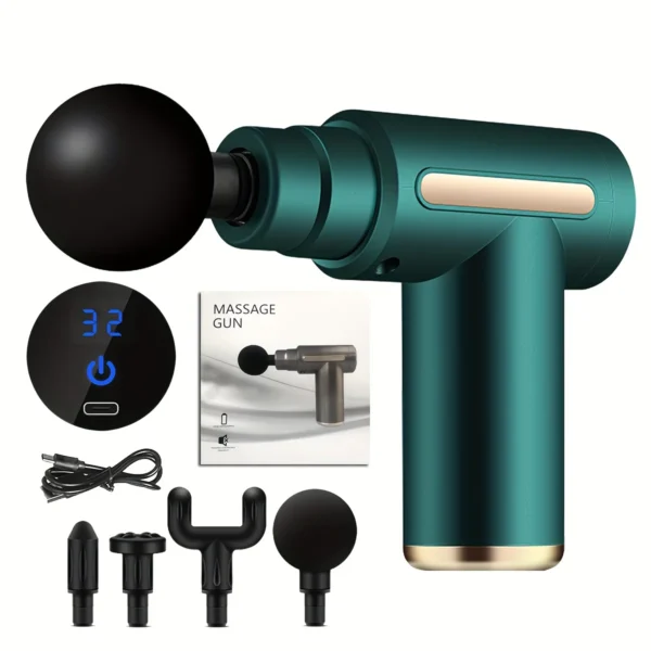 Portable mini massager deep tissue Therapy to relieve muscle soreness